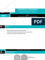 Cap1 - 1.3 Demonstrações Financeiras e Sistemas Informação