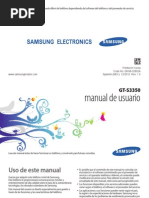 Download Samsung GT-S3350 Manual by Sap Nok SN60113025 doc pdf