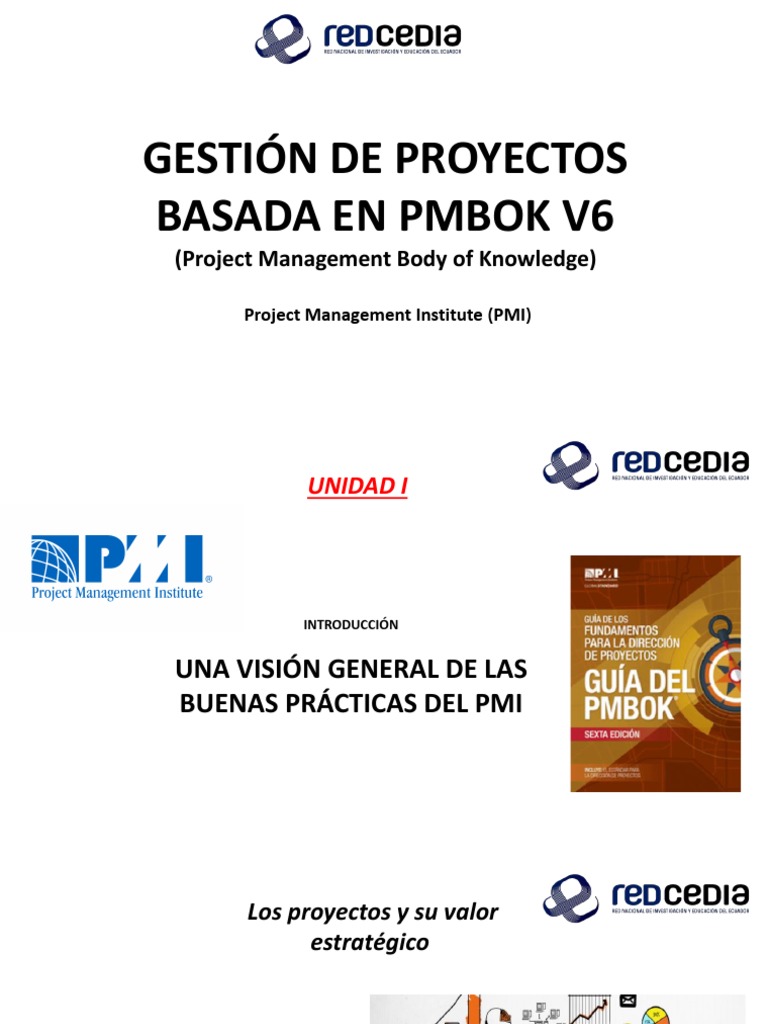Gestión de Proyectos - Unidad I y II | PDF | Gestión de proyectos ...