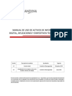 02 - Manual de Uso de Activos de Información Digital, Aplicaciones y Dispositivos Tecnologicos V2.0