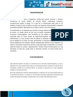 Transformador: aumentar o disminuir tensión manteniendo potencia