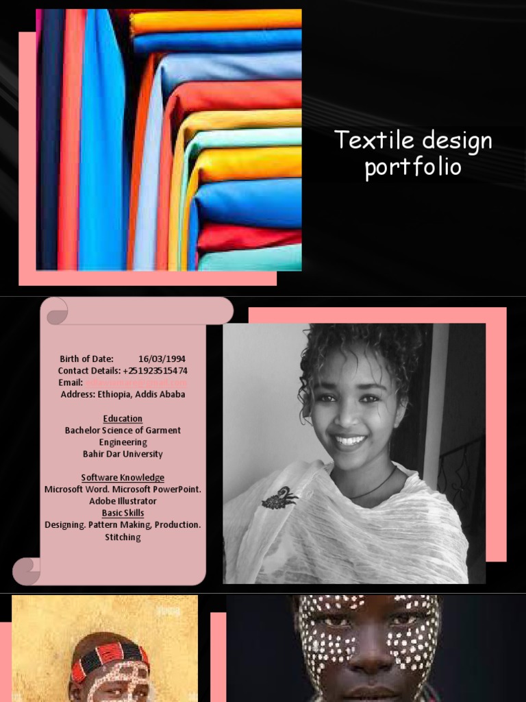 Textile Design Portfolio | PDF