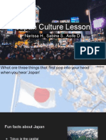 Japan Culture Lesson 1