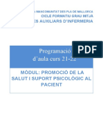 Programació D'aula PSSP Grup A (Curs 21-22)