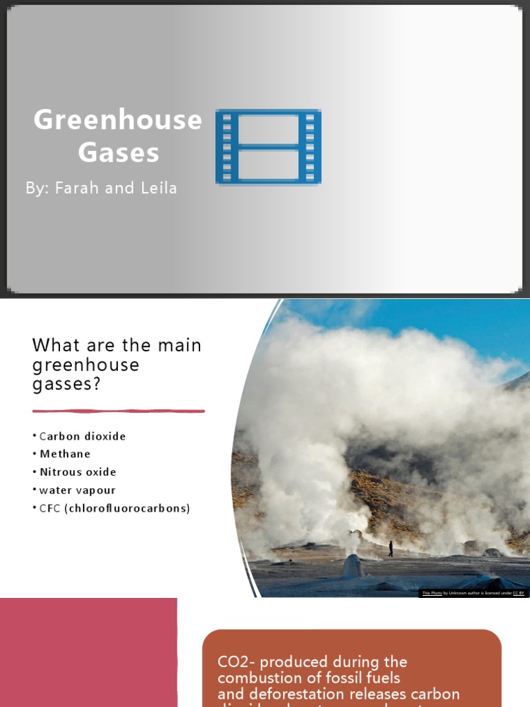 The Main Greenhouse Gases: Carbon Dioxide, Methane, Nitrous Oxide, and ...