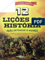 12 Lições Da História - para Entender o Mundo by Will Durant Ariel Durant