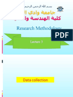 Research Method Lecture 3 Modified