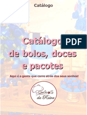 Bolos de catálogo