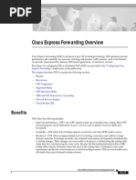 Cisco Express Forwarding Overview: Benefits