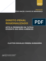 Direito Penal Regionalizado - Clayton Douglas Pereira Guimarães - BH - Publicação Independente - 2021