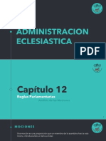 Análisis de las principales mociones parlamentarias en asambleas eclesiásticas