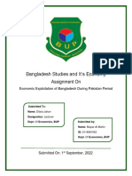 Bangladesh Studies and It's Economy