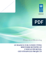 Guidance For Conducting Midterm Reviews of UNDP-Supported GEF-Financed Projects - Final - June 2014