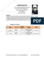 CV - Gorea - Especialista de Seguridad y Medio Ambiente - Lívano