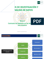 Tema 2 DISEÑOS DE INVESTIGACIÓN Y ANÁLISIS DE DATOS