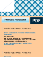 Tutorial Portifólio Professores 2020