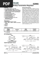 3A DDR Bus Termination Regulator: Features General Description