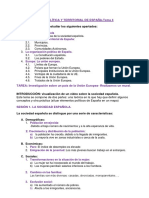 Program. Didact-LA ORGANIZACIÓN POLÍTICA Y TERRITORIAL DE ESPAÑA 5º