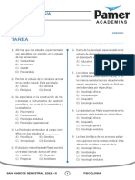 PSICOLOGÍA - N2 - Ramas de La Psicología