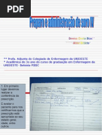 Preparo e Administracao de Soro