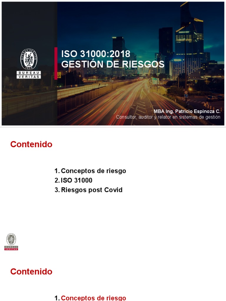 Gestión de Riesgos según ISO 31000 | PDF | Business