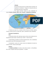 América e continentes  8 º ano pdf