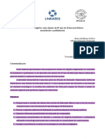 Ensino de Álgebra com monômios e polinômios