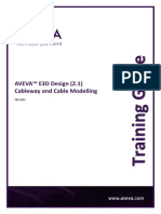 TM-1815 AVEVA™ E3D Design (2.1) Cableway and Cable Modelling Rev 3.0