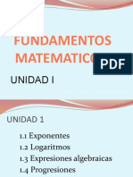 Unidad 1 Fundamentos Matematicos
