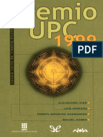 Premio UPC 1999 - Novela corta de Ciencia Ficcion