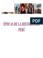 Épocas de La Historia Del Perú