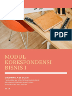 Modul Korespondensi Bisnis I Upload