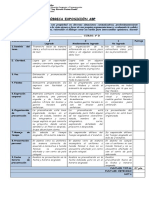 Rúbrica para Evaluar Exposición Abp