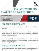 Procesos Industriales. Análisis de La Realidad