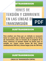 Análisis de líneas de transmisión cortas y medias