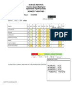 Informe de Calificaciones