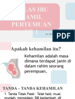 Kelas Bumil Pertemuan Ke 1