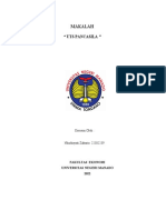 Makalah UTS Pancasila: Sejarah dan Makna Pancasila