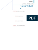 Tarea Virtual 4 Logica Matematica