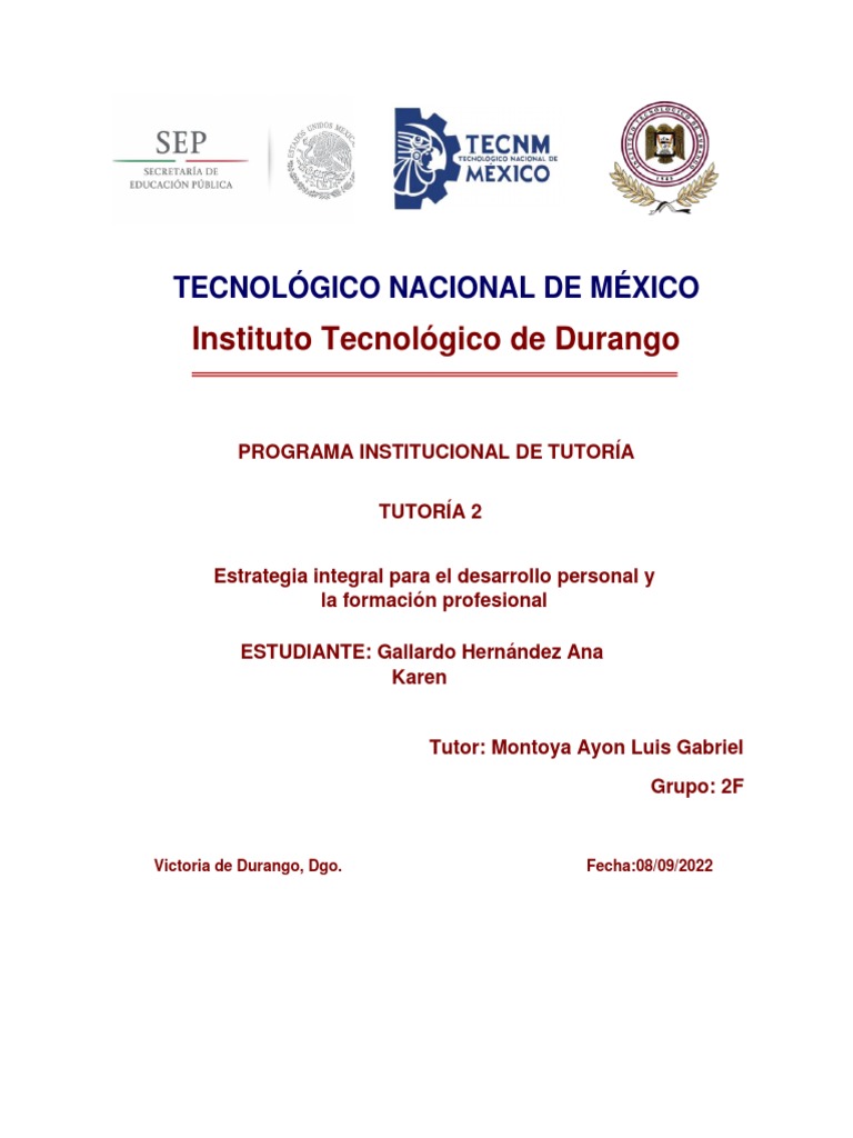 Estrategias de Desarrollo Personal y Profesional | PDF | Desarrollo ...