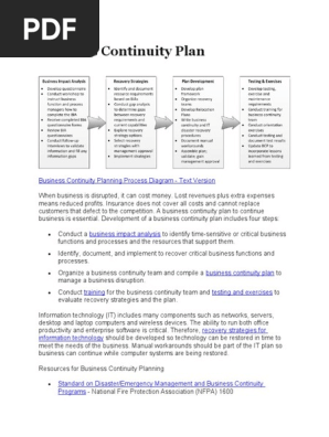 Business Continuity Plan