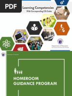 K To 12 MELCS With CG Codes Homeroom Guidance Program1 | PDF ...