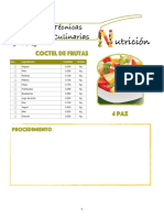 Recetario Técnicas Culinarias PDF