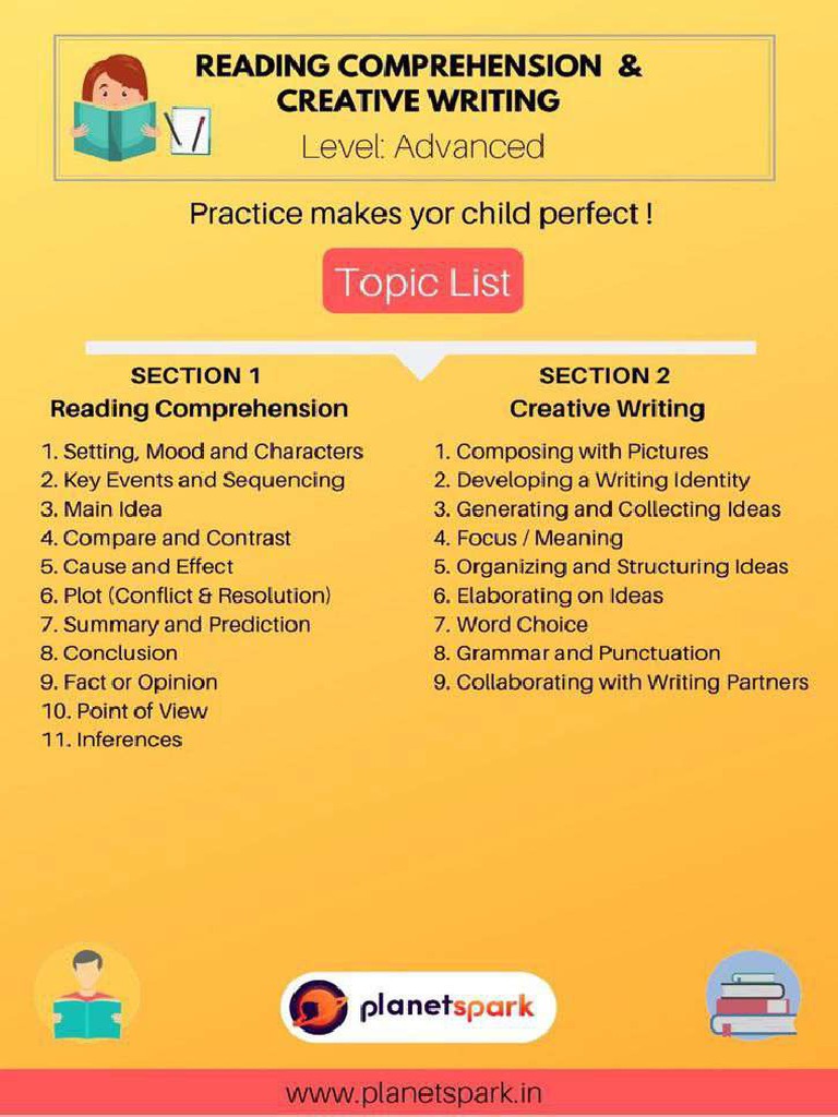 Creative Writingand Reading Comprehension PDF