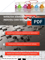 Manusia Sebagai Makhluk Individu Dan Sosial