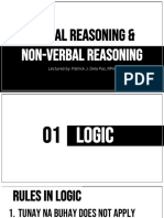 Verbal and Nonverbal Reasoning