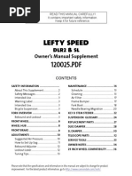 Download 2007 Lefty Speed Dlr2 Sl Owners Manual Supplement En by Wilhelm Luerzer SN60120651 doc pdf