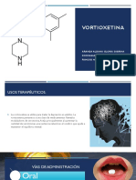 Tarea 4. Forma Farmacéutica y Vía de Administración. VORTIOXETINA