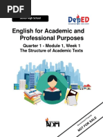 English-for-Academic Module 1