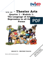 RO6 q1 SPATheaterArts7 Mod1 Thelanguageofartisticexpressioninalltheartforms v2